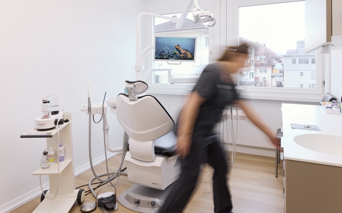 Eindrücke der Zahnarztpraxis in Lyss